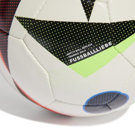 adidas Fussball EURO 24 TRN SAL Fussballliebe IN9377 FUTS White/Black/GloBlu | FUTS