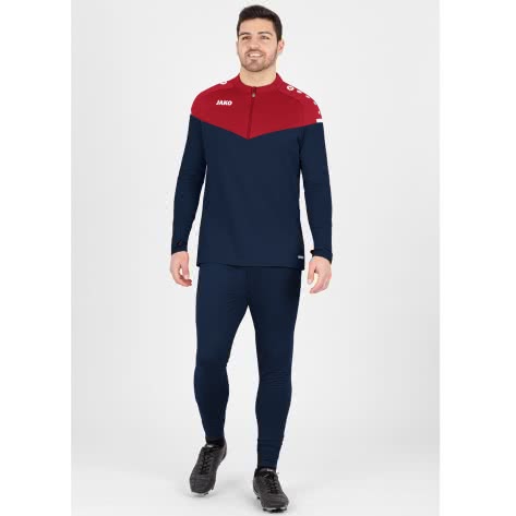 Jako Herren Ziptop Champ 2.0 8620-91 XXXL Marine/Chili Rot | XXXL