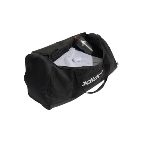 adidas Sporttasche LINEAR DUFFEL L JE8344 Black/White | One size