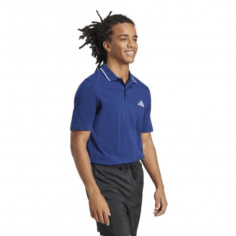 adidas Herren Polo Small Logo Piqué Poloshirt 
