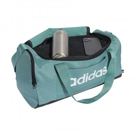 adidas Sporttasche LINEAR DUFFEL JX9043 S Powder Teal/Black/White | S