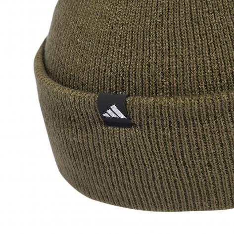 adidas Mütze 3S BEANIE JY3171 OSFM Olive Strata | Herren