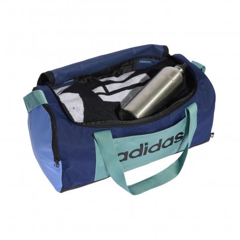 adidas Sporttasche LINEAR DUF S CB JZ8108 Dark Blue/Powder Teal/Blue | One size