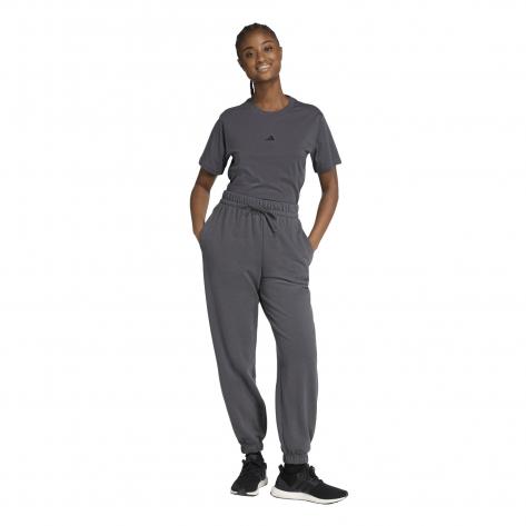 adidas Damen Trainingshose Essentials Linear FT Cuffed Pant 