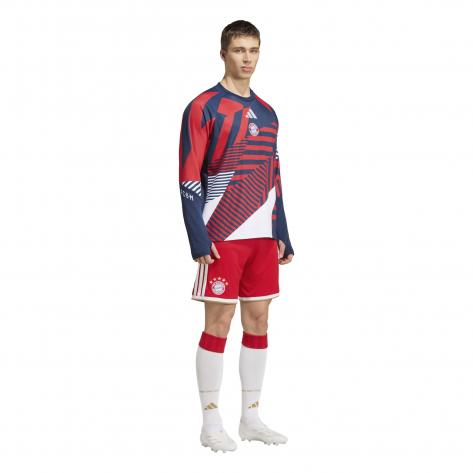 adidas Herren FC Bayern München Trainingstop Pre Match Warm Top 26/27 