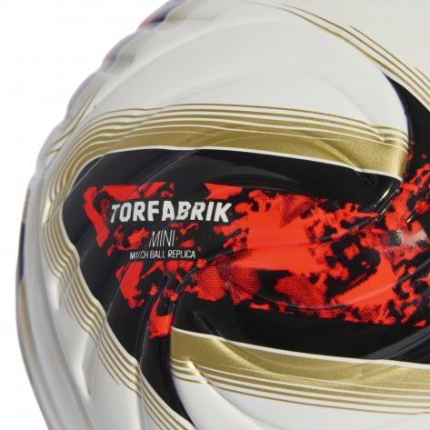 adidas Fussball Bundesliga 26/27 Torfabrik Mini Ball KG6039 1 White/Black/Solar Red | 1