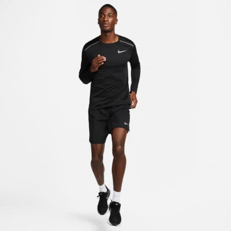 Nike Herren Laufshort Dri-Fit Challenger 9  Unlined Shorts DV9365-010 XXL Black/Reflective Silv | XXL