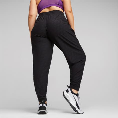 Puma Damen Trainingshosen FIT BRANDED FLEECE JOGGER 523851-01 M Puma Black | M