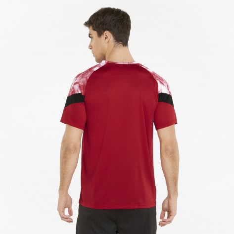Puma Herren T-Shirt ACM Iconic MCS Tee 765081-02 M Puma Black-Tango Red | M