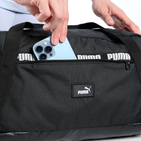 Puma Unisex Sporttasche PUMA PHASE TAPE Small Sports Bag 091168-01 Puma Black | One size