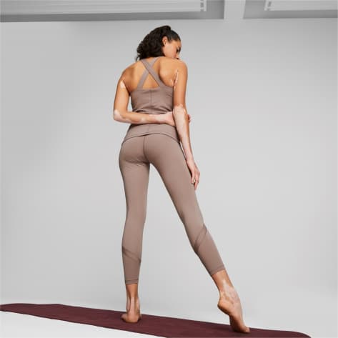 Puma Damen Tight Studio Ultrabare HW 7/8 Trend Tight 524101-95 S Dark Clove | S