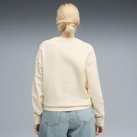 Puma Damen Pullover ESS Elevated Comfort Crew FL 688099-99 S No Dye | S