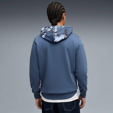 Puma Herren Kapuzenpullover Essentials Camo Hoodie Fleece 689370-80 M Dark Indigo | M
