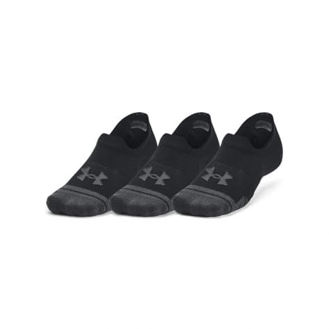 Under Armour Unisex Füßlinge UA Performance Tech 3pk ULT 1379502-001 47-50 Black | 47-50