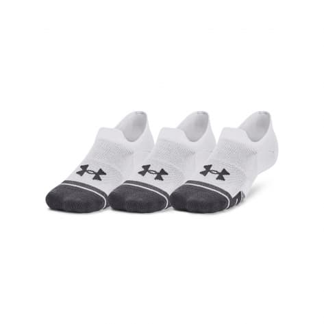 Under Armour Unisex Füßlinge UA Performance Tech 3pk ULT 1379502-100 42-46 White | 42-46