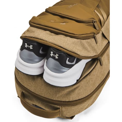 Under Armour Unisex Rucksack UA Hustle 6.0 Pro Backpack 1384671-728 Coyote Brown Full Heather | One size