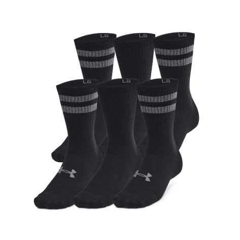 Under Armour Unisex Socken UA Essential 6pk Crew 1387058 