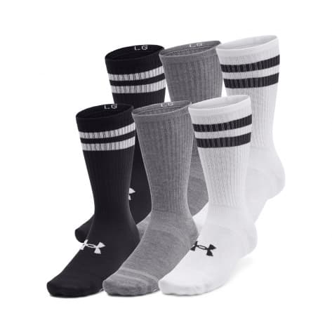 Under Armour Unisex Socken UA Essential 6pk Crew 1387058 