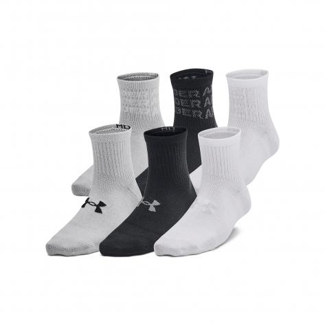 Under Armour Kinder Socken Yth UA Essential 6pk Qtr 1387060 
