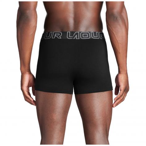 Under Armour Herren Boxershorts COTTON-SOLID 8 cm 3 Pack UUSHJ083 