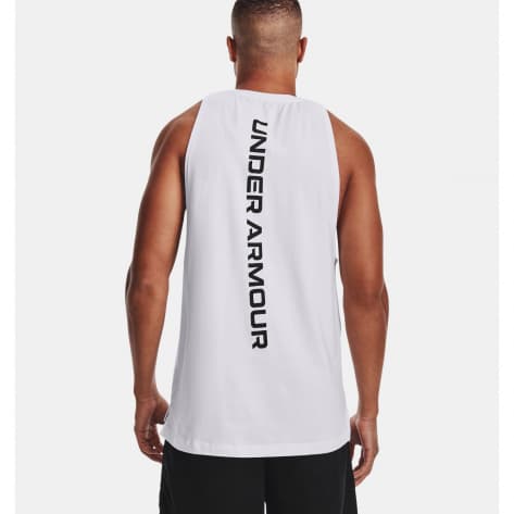 Under Armour Herren Tanktop Baseline Cotton Tank 1361901-100 XS White | XS