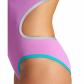 Arena Damen Badeanzug W ARENA ONE DOUBLE CROSS BACK 004732-985 38 Reflexion-Silver-Martinica | 38