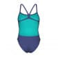 Arena Damen Badeanzug WOMEN S TEAM SWIMSUIT CHALLENG SOL 004766-880 38 Future Dusk-Water | 38