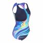Arena Damen Badeanzug PLACEMENT SWIMSUIT O BACK L 010650 