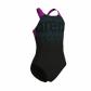 Arena Mädchen Badeanzug PAINTERLY SWIMSUIT V BACK 011756 