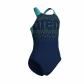 Arena Mädchen Badeanzug PAINTERLY SWIMSUIT V BACK 011756 
