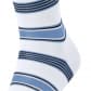 Falke Herren Socken Marina Stripe 12557-2000 39-40 white (2000) | 39-40