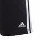 adidas Kinder Short Essentials 3S Knit Shorts HY4714 128 Black/White | 128