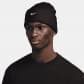 Nike Mütze Peak Swoosh Beanie HF0187-010 Black/White | One size