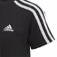 adidas Kinder T-Shirt Essentials 3S Cotton Tee IC9135 104 Black/White | 104