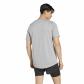 adidas Herren T-Shirt M SS Pregame A JX4455 XL Medium Grey Heather/Black | XL
