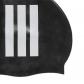 adidas Kinder Badekappe KIDS 3S CAP KB9510 BLACK/WHITE | One size