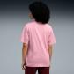 Puma Damen T-Shirt Graphic Relaxed Leaf Tee 688165-65 M Poised Pink | M