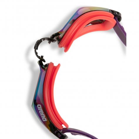 Arena Unisex Schwimmbrille ZOOM X-FIT MIRROR 009439-113 Copper-Bright_Coral-Plum | One size