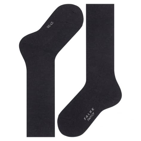 Falke Kinder Kniestrümpfe Family 11898-3080 35-38 Anthra.Mel | 35-38