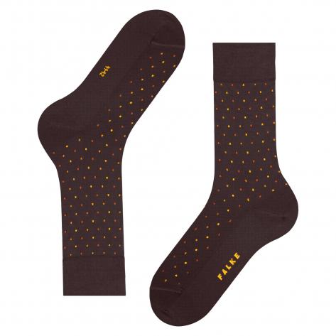 Falke Herren Socken Perfect Tie 12528-5033 41-42 Umber | 41-42