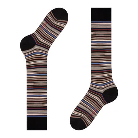 Falke Herren Kniestrümpfe Microblock KH 15751-3030 39-40 grey-white (3030) | 39-40