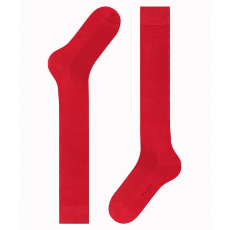 Falke Herren Kniestrümpfe Tiago 15792-8228 39-40 Scarlet | 39-40