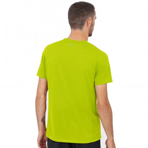 Jako Herren Laufshirt T-Shirt Run 2.0 6175-25 M neongrün | M