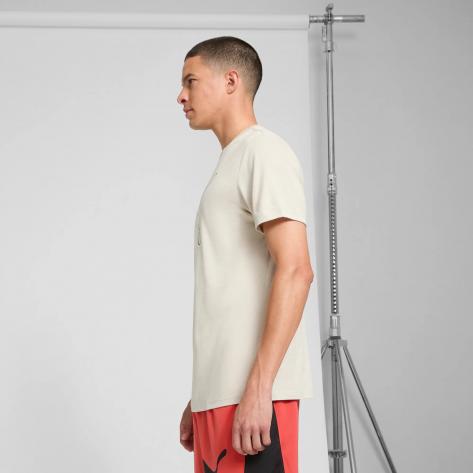 Puma Herren T-Shirt TAD ESSENTIAL HEATHER CAT TEE 525907 