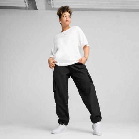 Puma Damen T-Shirt ESS Relaxed Tee 684971-02 S PUMA White | S