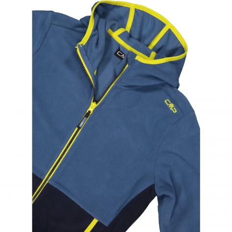CMP Jungen Fleecejacke Kid Fix Hood Jacket 32H1384 