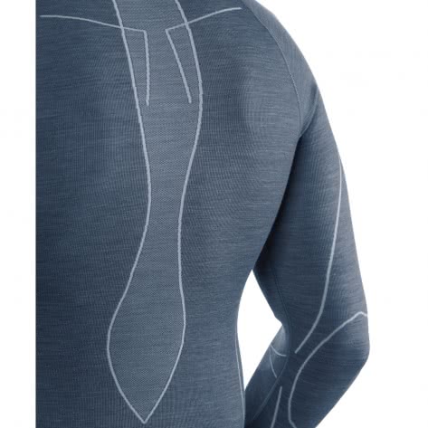 Falke Herren Shirt Wool-Tech Longsleeved Shirt Regular 33411-6751 S Capitain | S