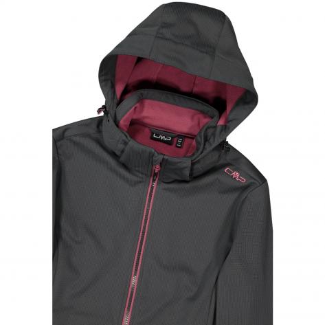 CMP Damen Softshelljacke Woman Jacket Zip Hood 35A1516 