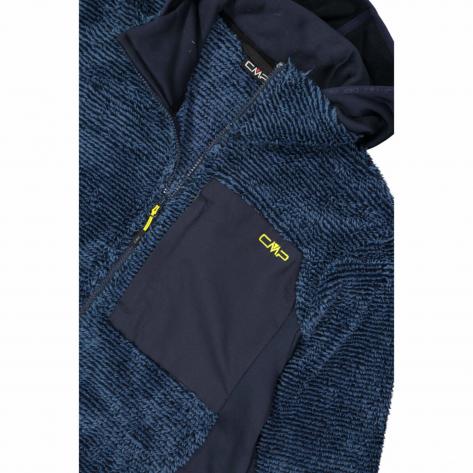 CMP Herren Fleecejacke MAN JACKET FIX HOOD 35P3027 