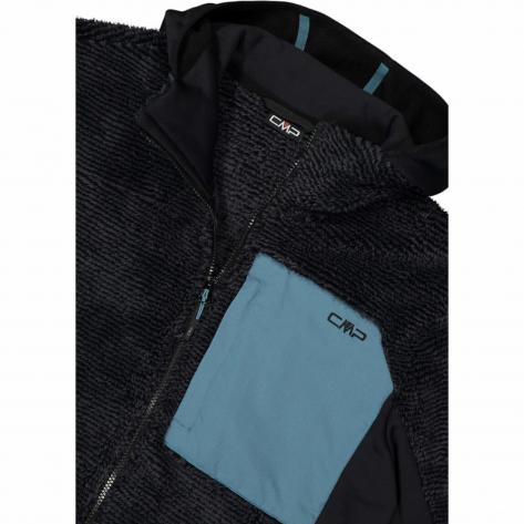 CMP Herren Fleecejacke MAN JACKET FIX HOOD 35P3027 